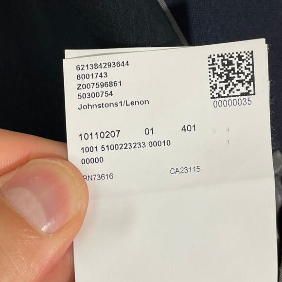 Hugo Boss Super 100s Johnstons Lenon Virginwool Blazer Mens Size 38R Black Reda - Picture 9 of 11